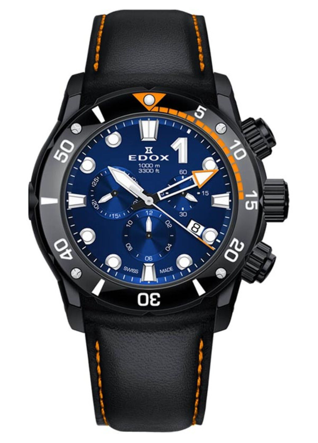 Наручний годинник Edox 10242 tinno buin class 1 titanium 45mm (272127317)