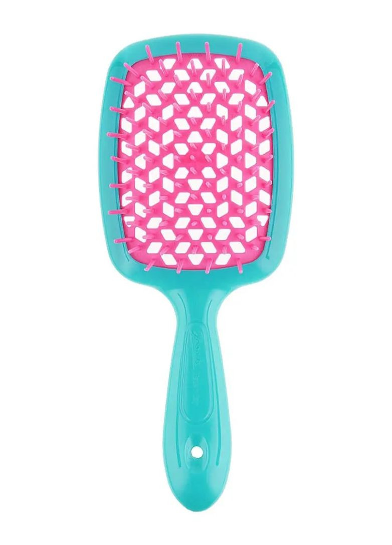 Расческа для волос Superbrush бирюзовый с розовым Janeke (272141156)