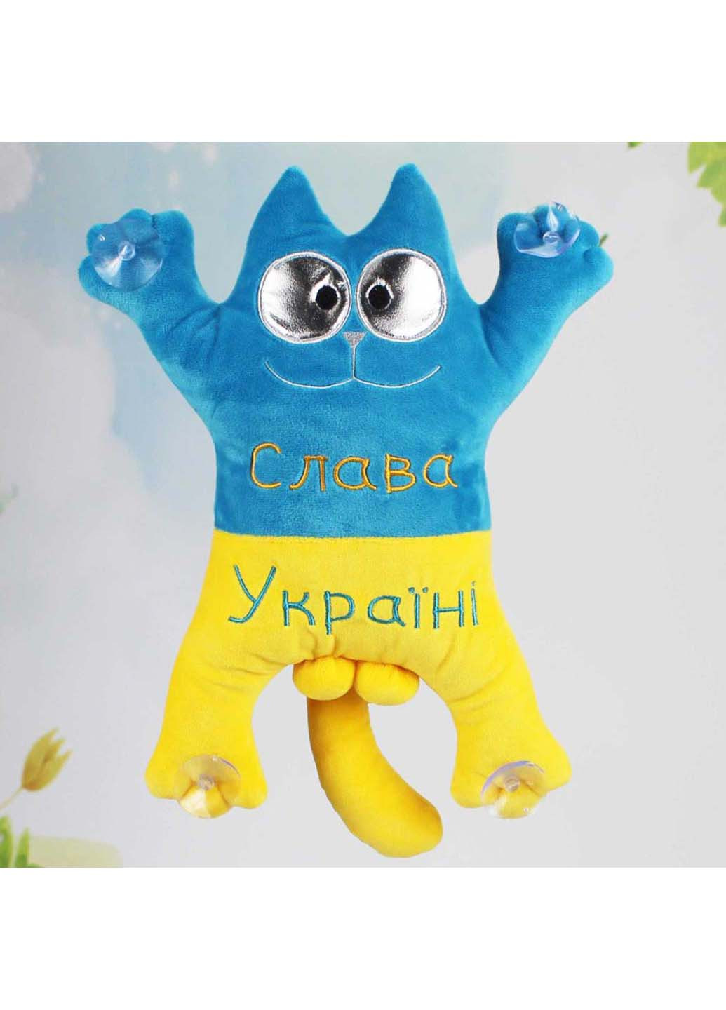 М'яка іграшка Кіт Саймона патріотичний Слава Україні 00971-4 Копиця (272104829)