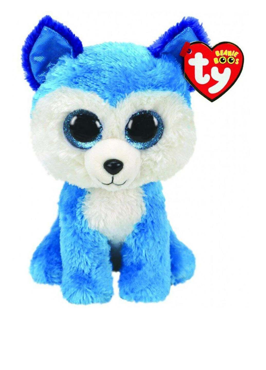 Мягкая игрушка beanie boo’s голубой хаски prince TY (272104939)