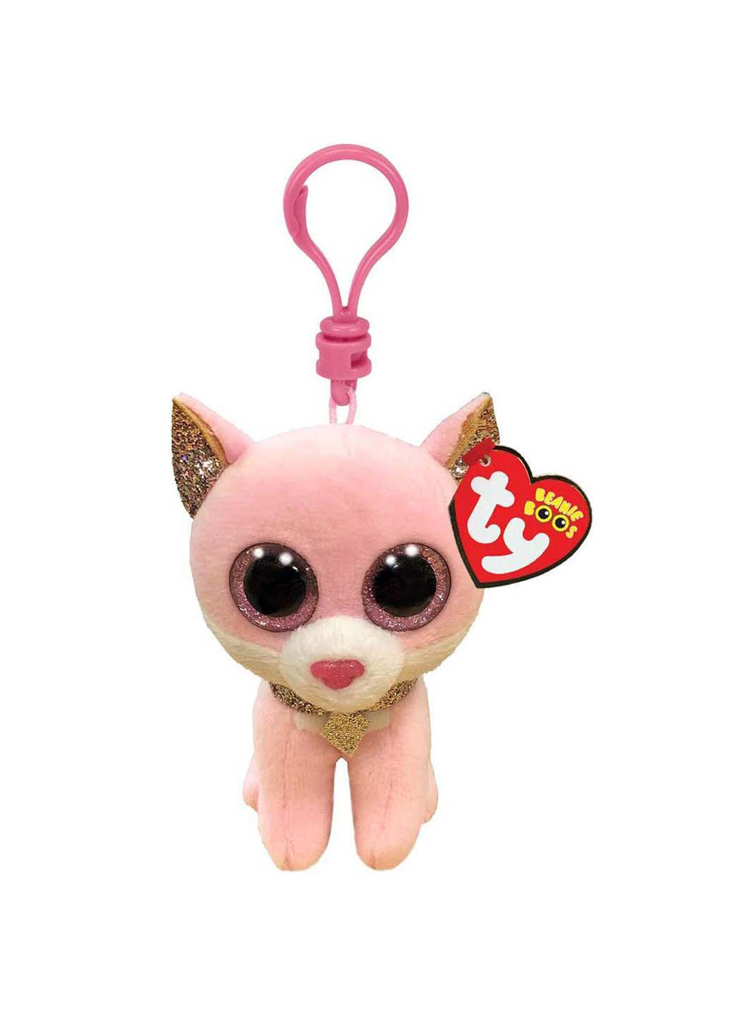 Мягкая игрушка Beanie Boo's 35247 Розовый котенок "FIONA" 12см TY (272104937)
