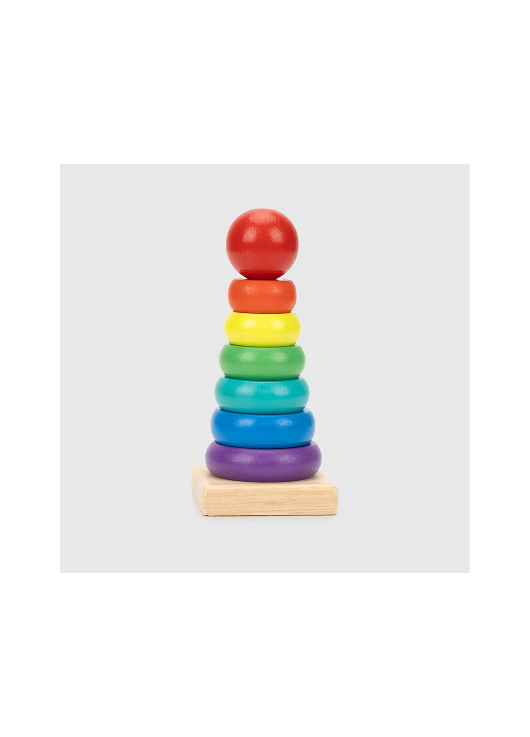 Игрушка деревянная Пирамидка MWZ-0183 No Brand (272592746)