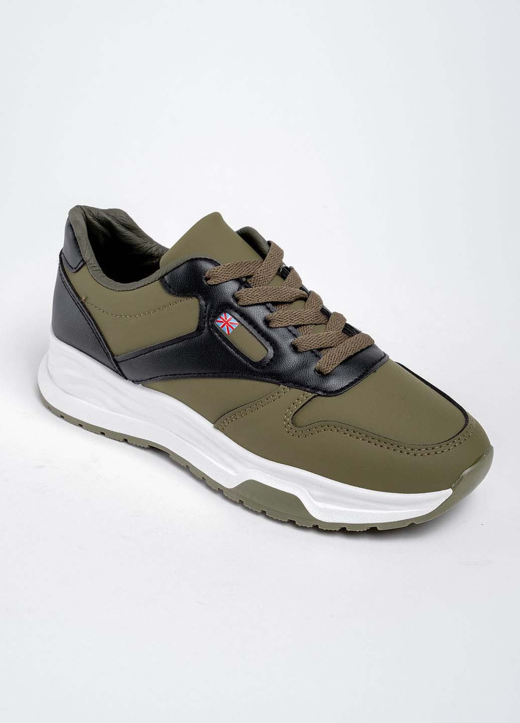 Кроссовки женские Fashion хаки демисезоны (272598923)