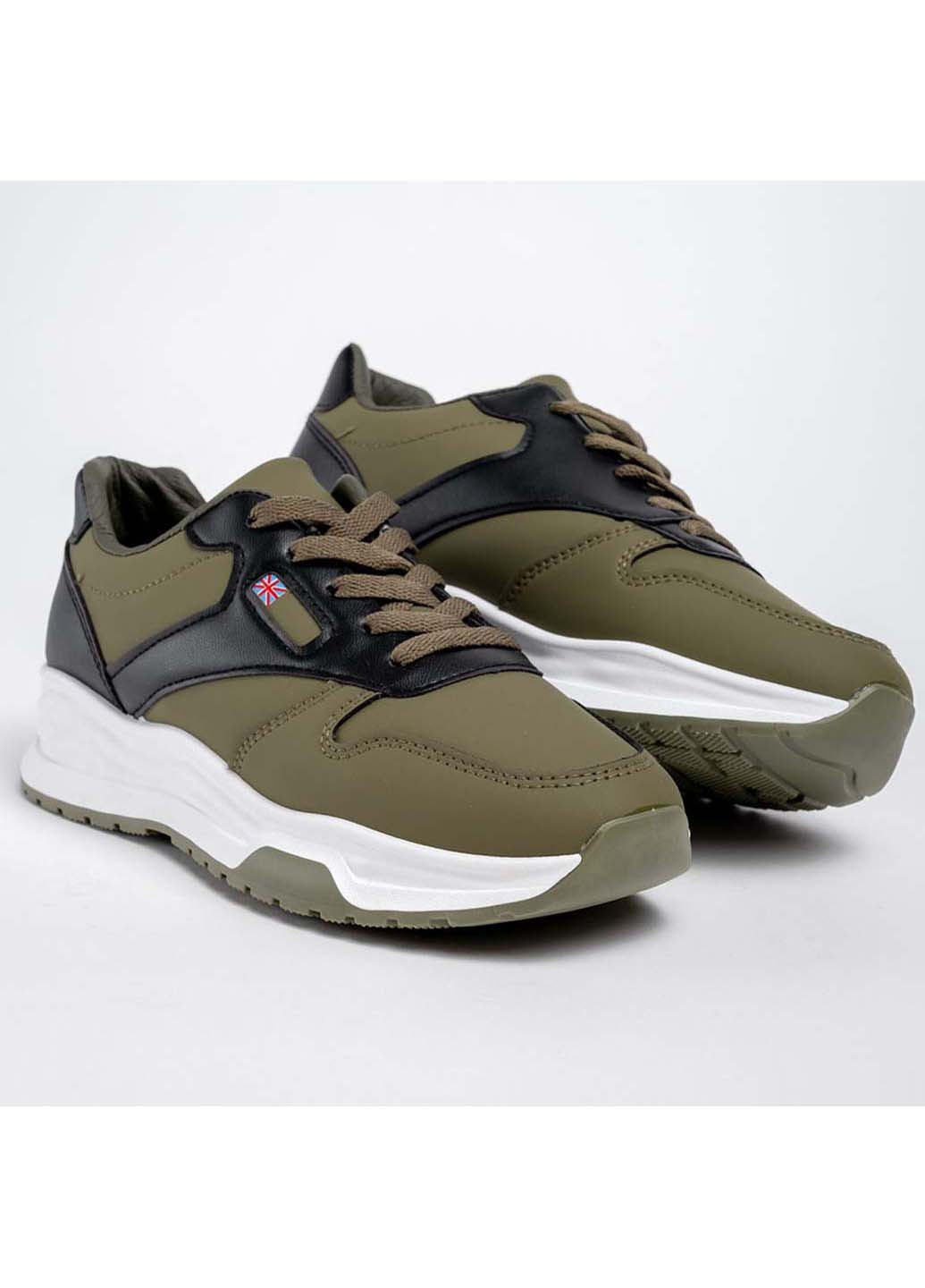 Кроссовки женские Fashion хаки демисезоны (272598923)