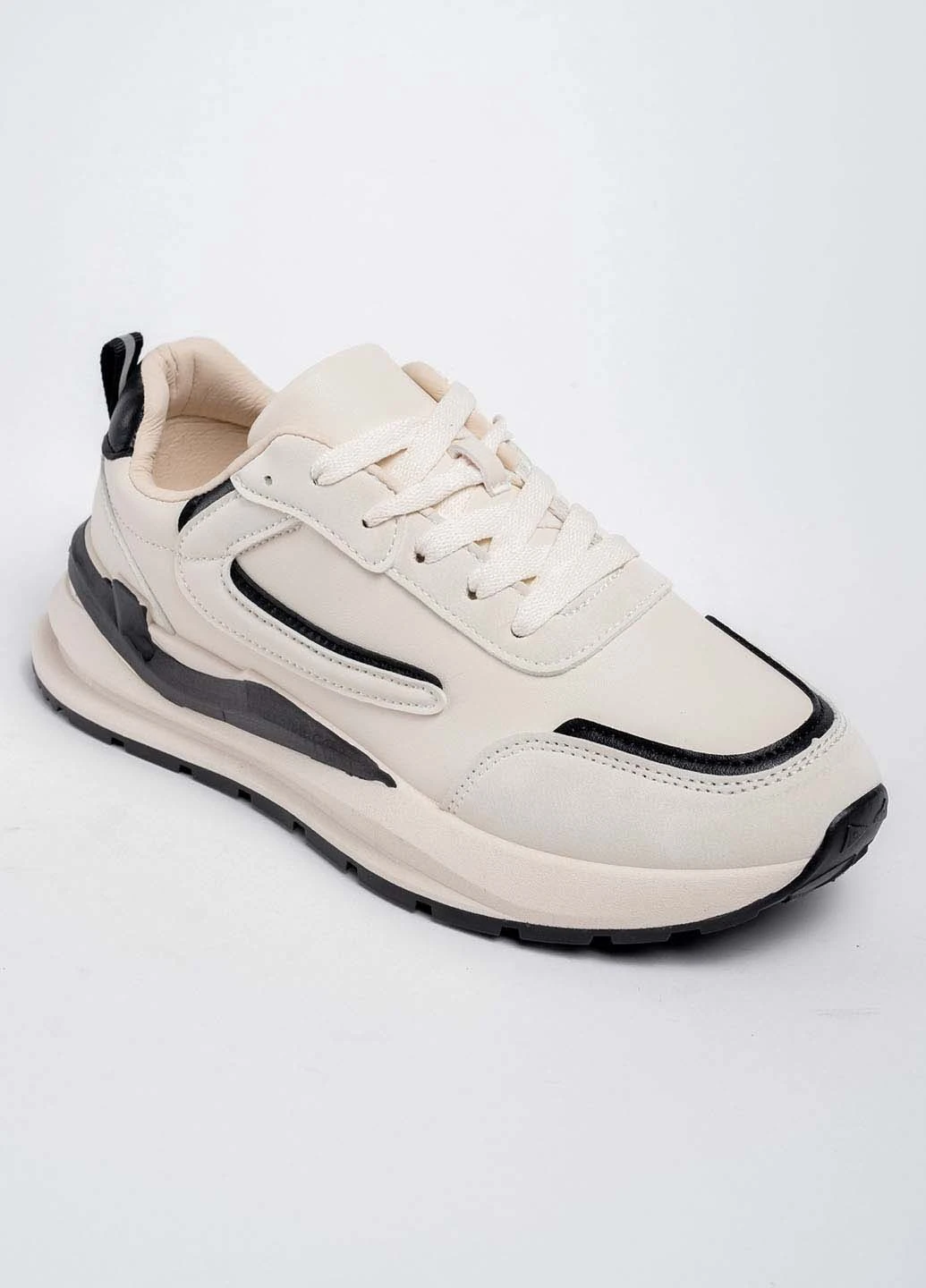 Кроссовки женские Fashion бежевые демисезоны (272598889)