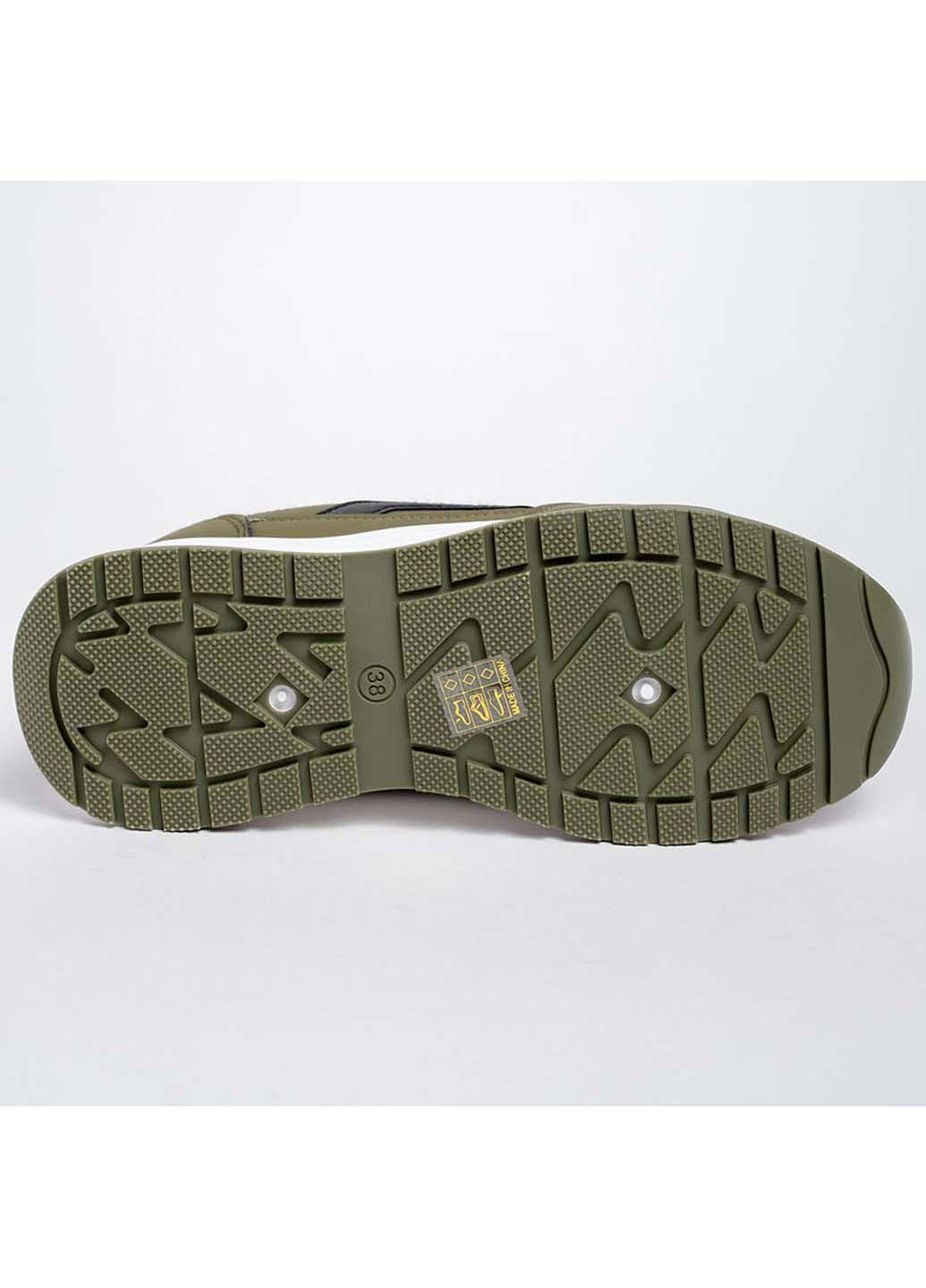 Кроссовки женские Fashion хаки демисезоны (272598863)