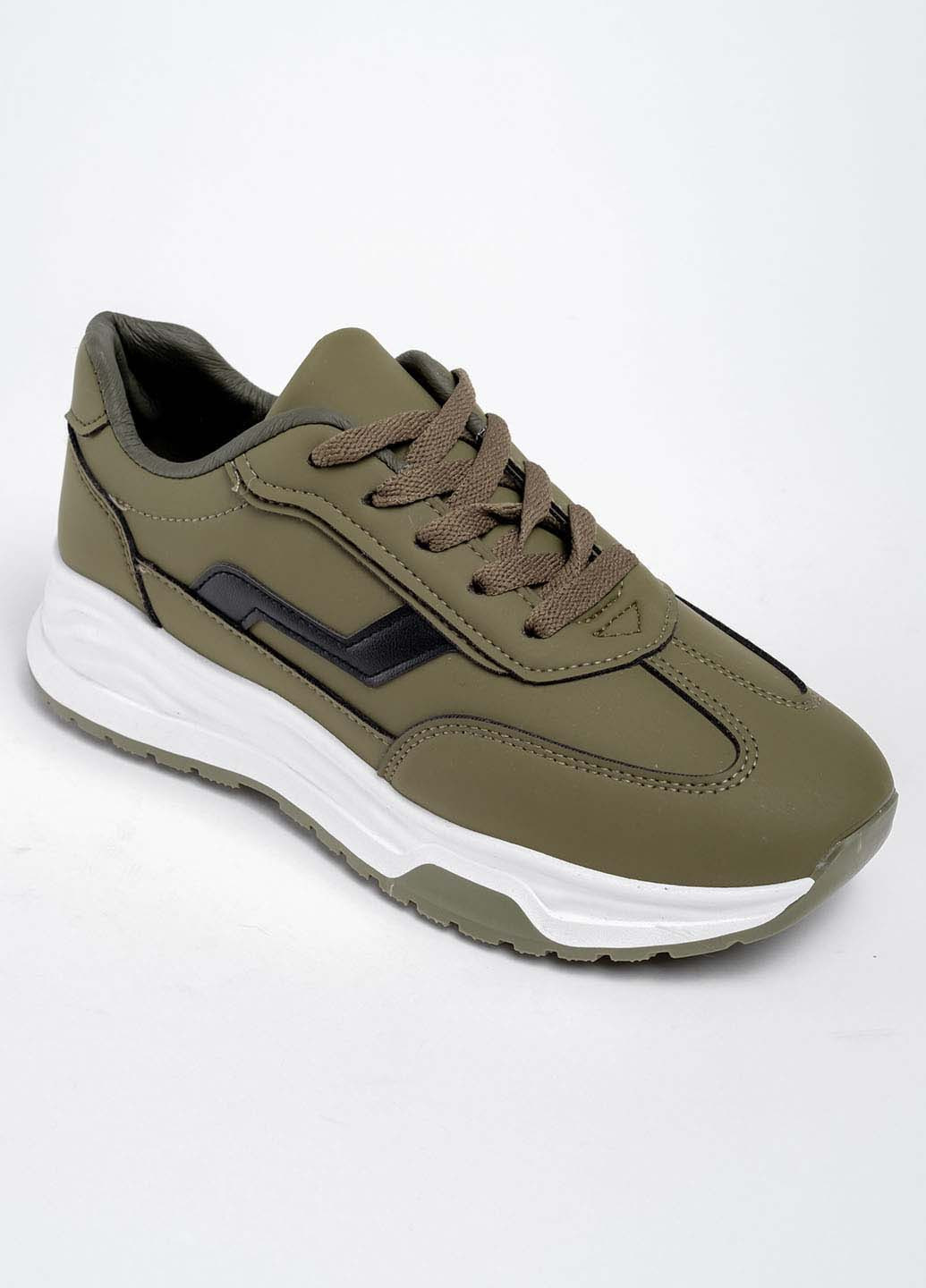 Кроссовки женские Fashion хаки демисезоны (272598863)