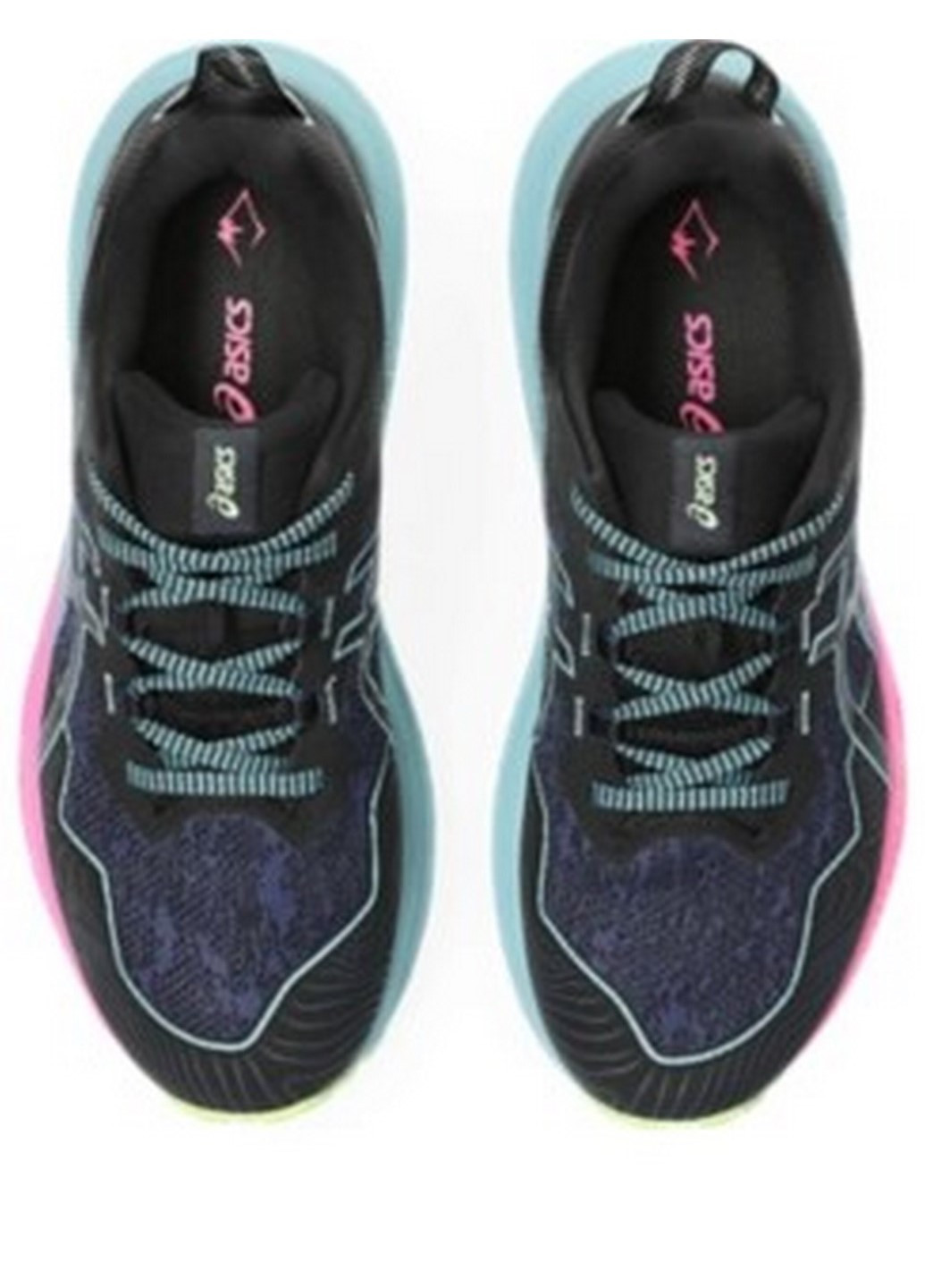 Чорні всесезонні жіночі бігові кросівки gel-trabuco 11 1012b424-002 Asics