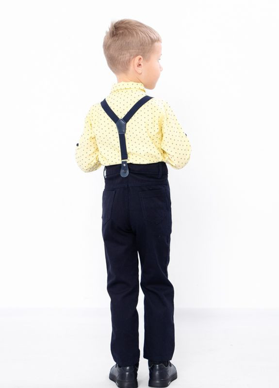 Жовтий демісезонний костюм для хлопчика "джентельмен" брючний No Brand
