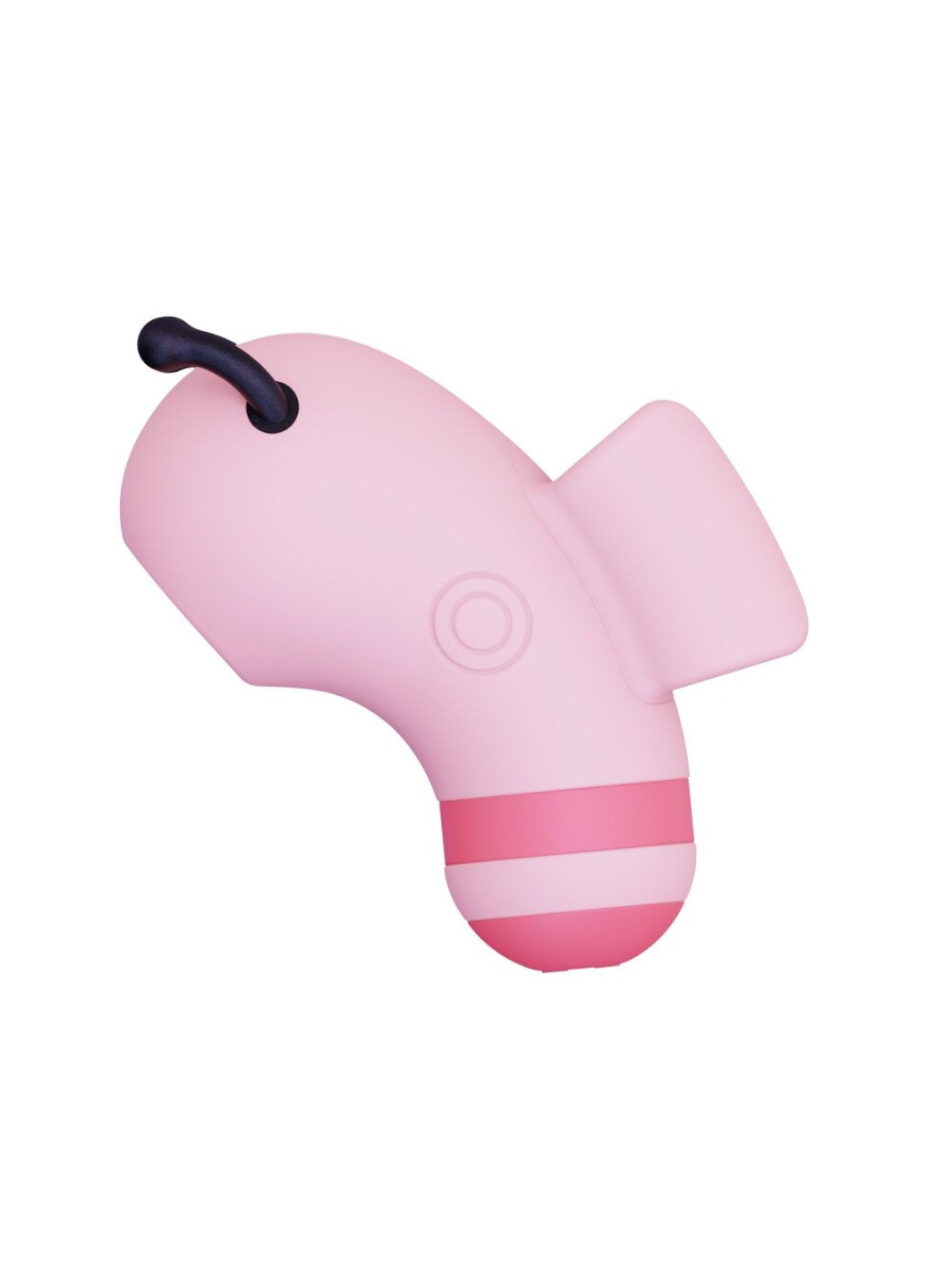 Вакуумный стимулятор с микротоками Beebe Pink, на палец CuteVibe (272615959)