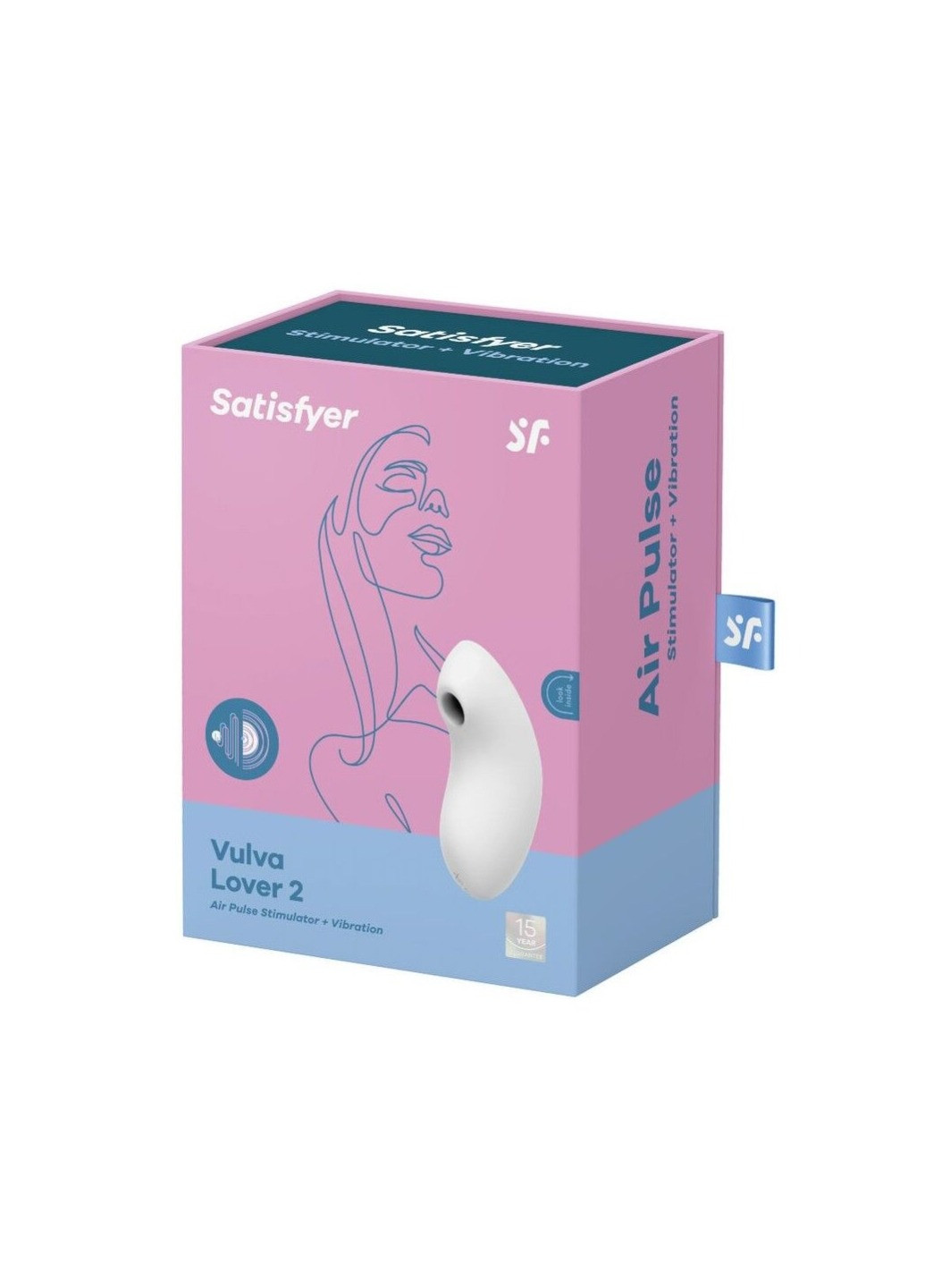 Вакуумний вібратор Vulva Lover 2 White Satisfyer (272615664)