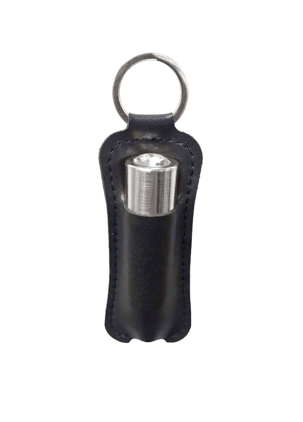 Вибропуля First-Class Bullet 2.5″ with Key Chain Pouch, Silver, 9 режимов вибрации PowerBullet (272615886)