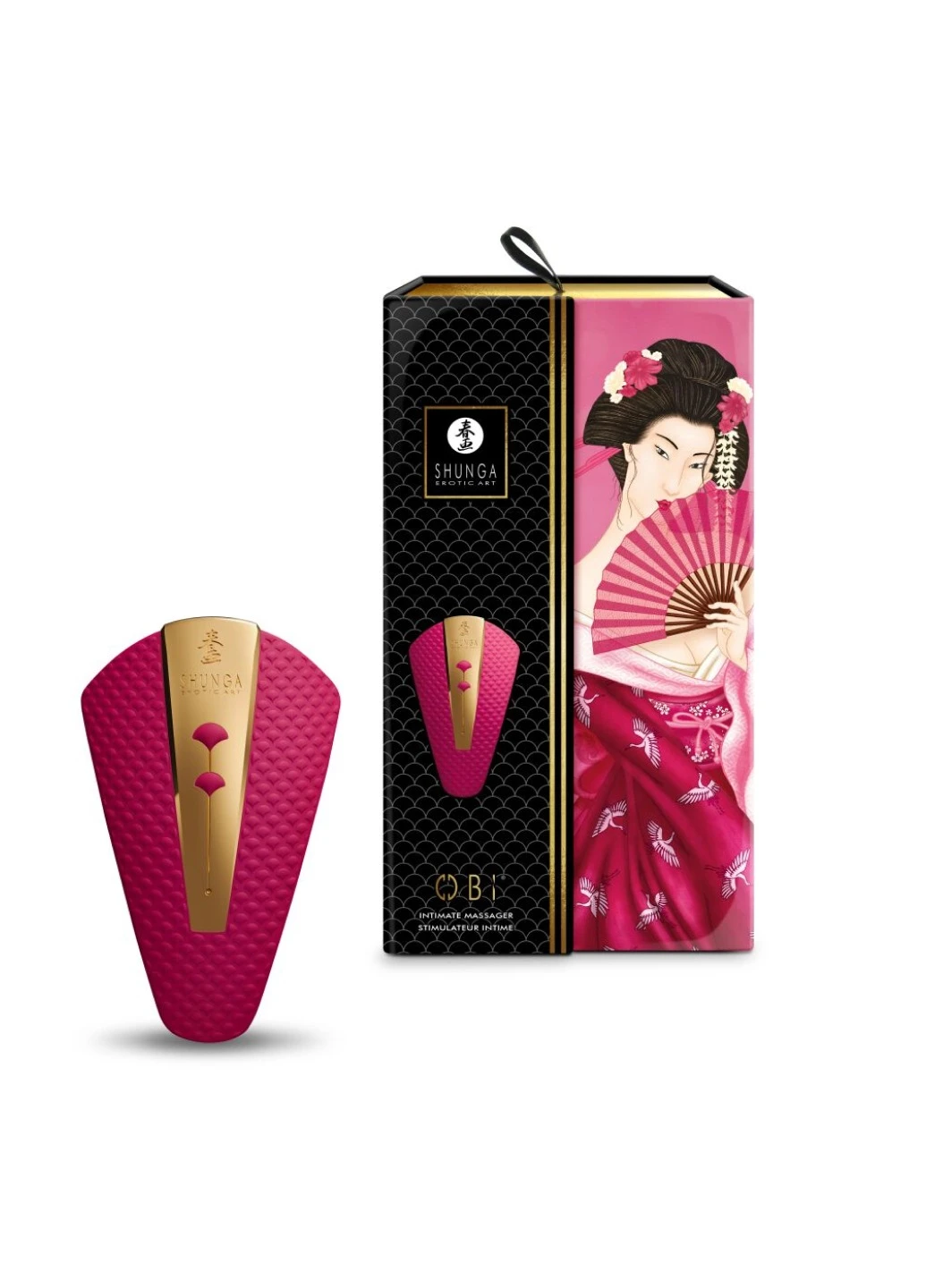 Клиторальный вибратор Obi Raspberry Shunga (272615520)