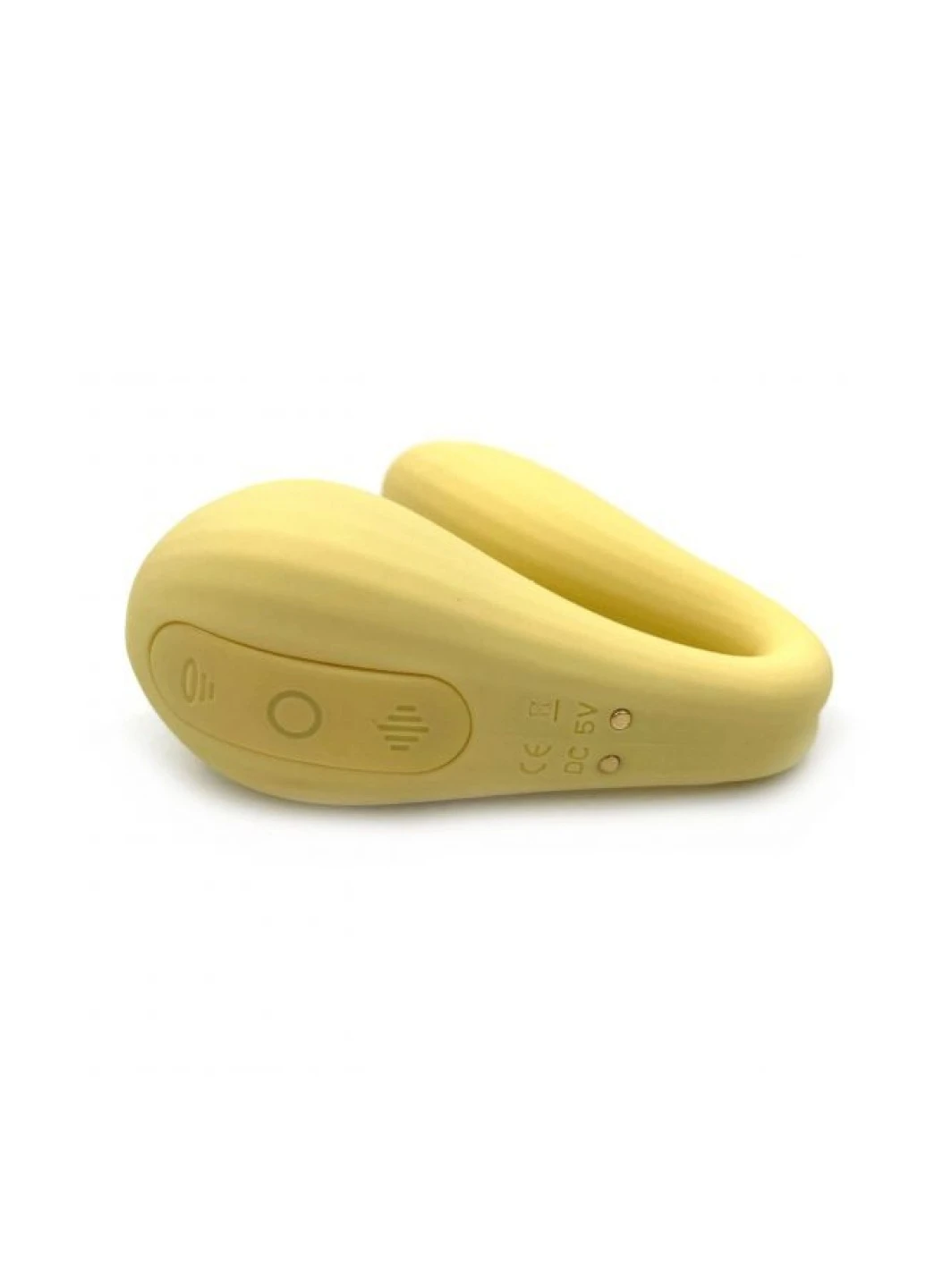 Вакуумный вагинально-клиторальный стимулятор Bobi Yellow, управление со смартфона Magic Motion (272615766)