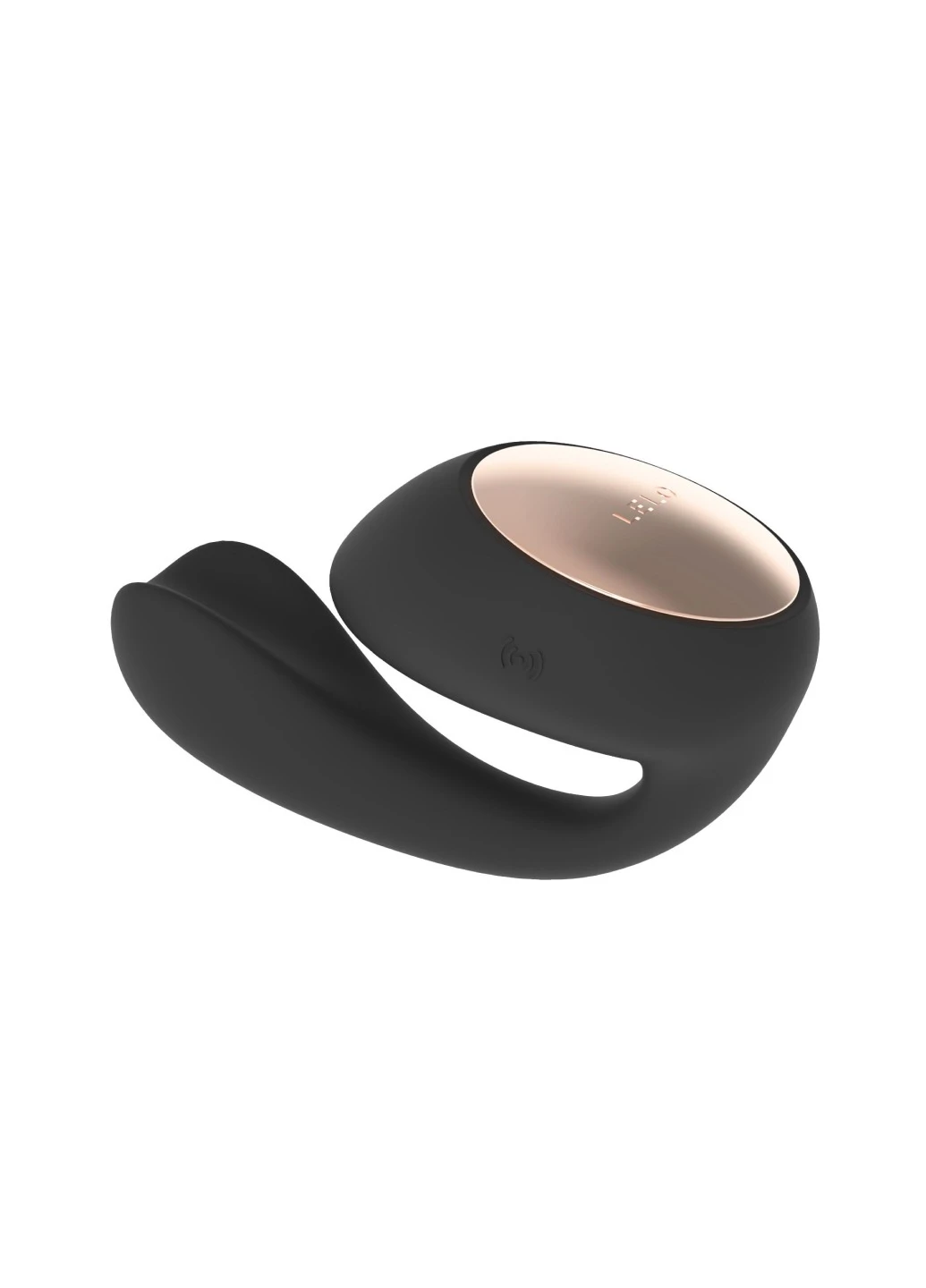 Смарт-вібратор Ida Wave Black, вагінально-кліторальний, технологія WaveMotion, 2 мотори Lelo (272615491)
