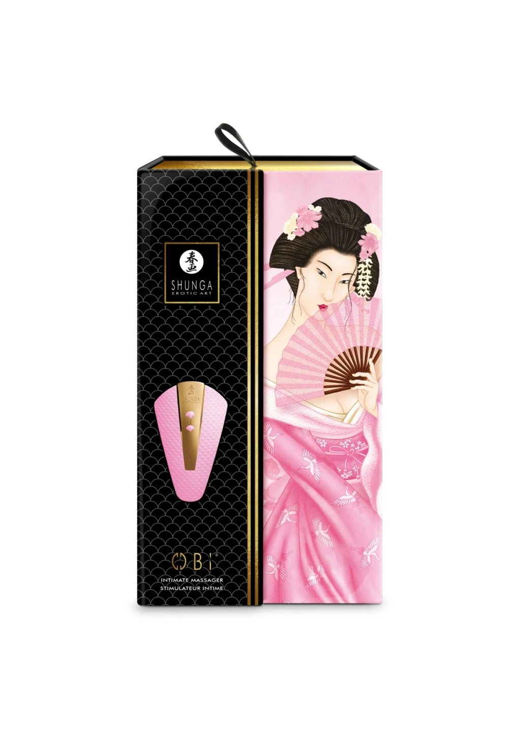 Клиторальный вибратор Obi Light Pink Shunga (272615514)