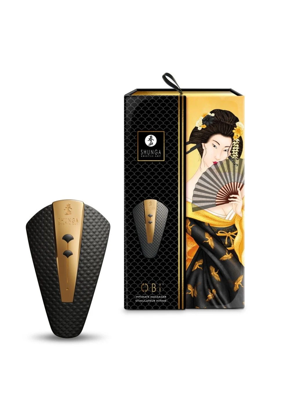 Клиторальный вибратор Obi Black Shunga (272615515)