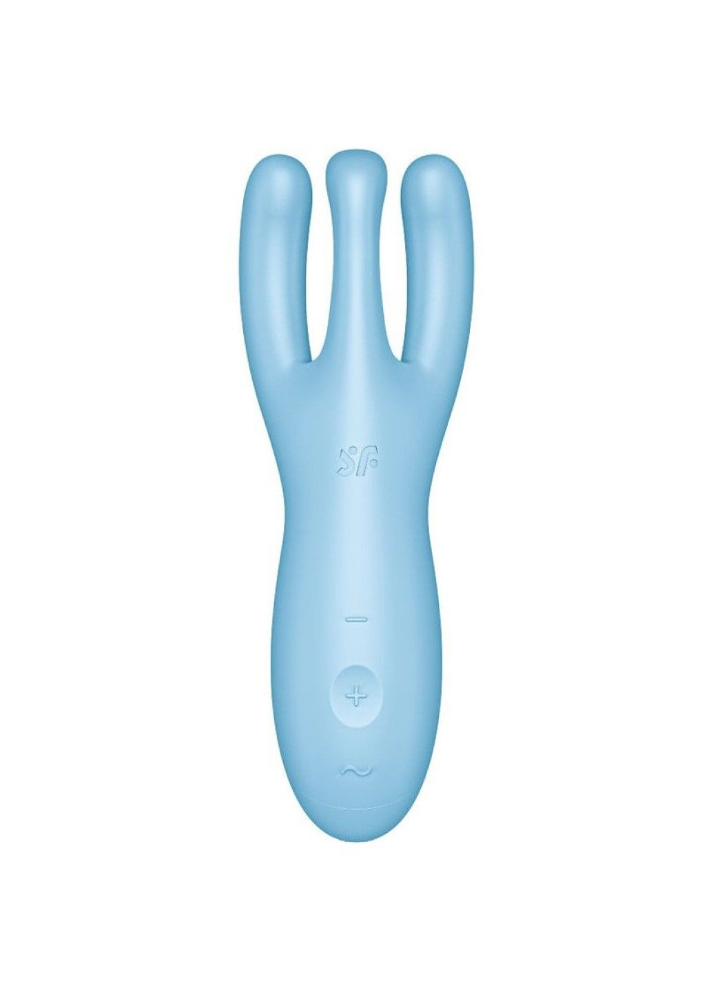 Клиторальный смарт вибратор Threesome 4 Blue с тремя пальчиками Satisfyer (272615731)