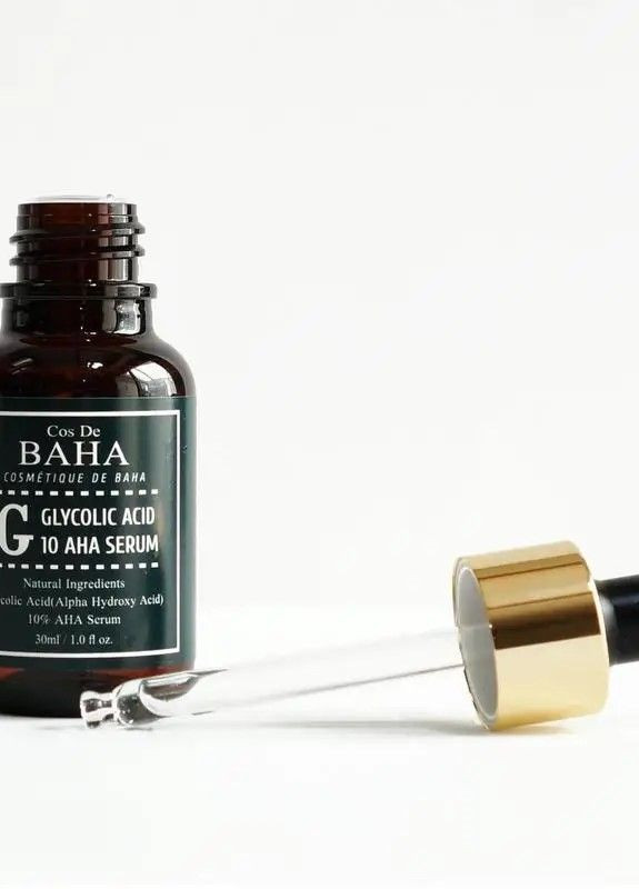 Сыворотка-пилинг с гликолевой кислотой Clycolic Acid 10 AHA Serum Cos De Baha (272798647)
