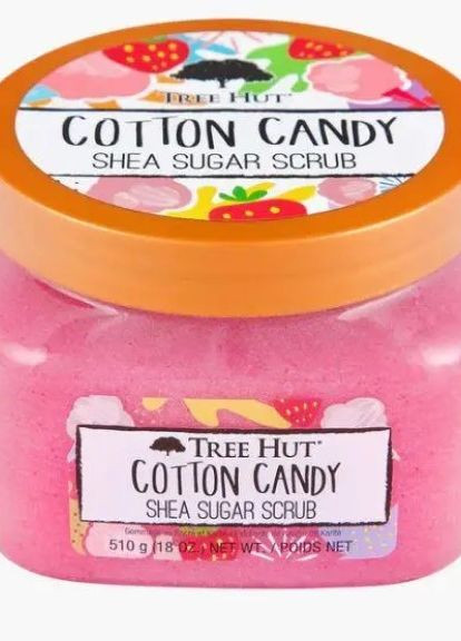 Скраб для тела Cotton Candy Sugar Scrub 510g Tree Hut (272798658)