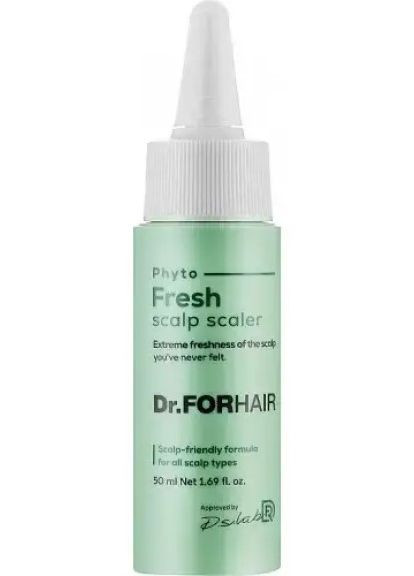 Освежающая маска-пилинг для очищения кожи головы Dr. FORHAIR Phyto Fresh Scalp Scaler 50 мл Dr.Forhair (272798670)