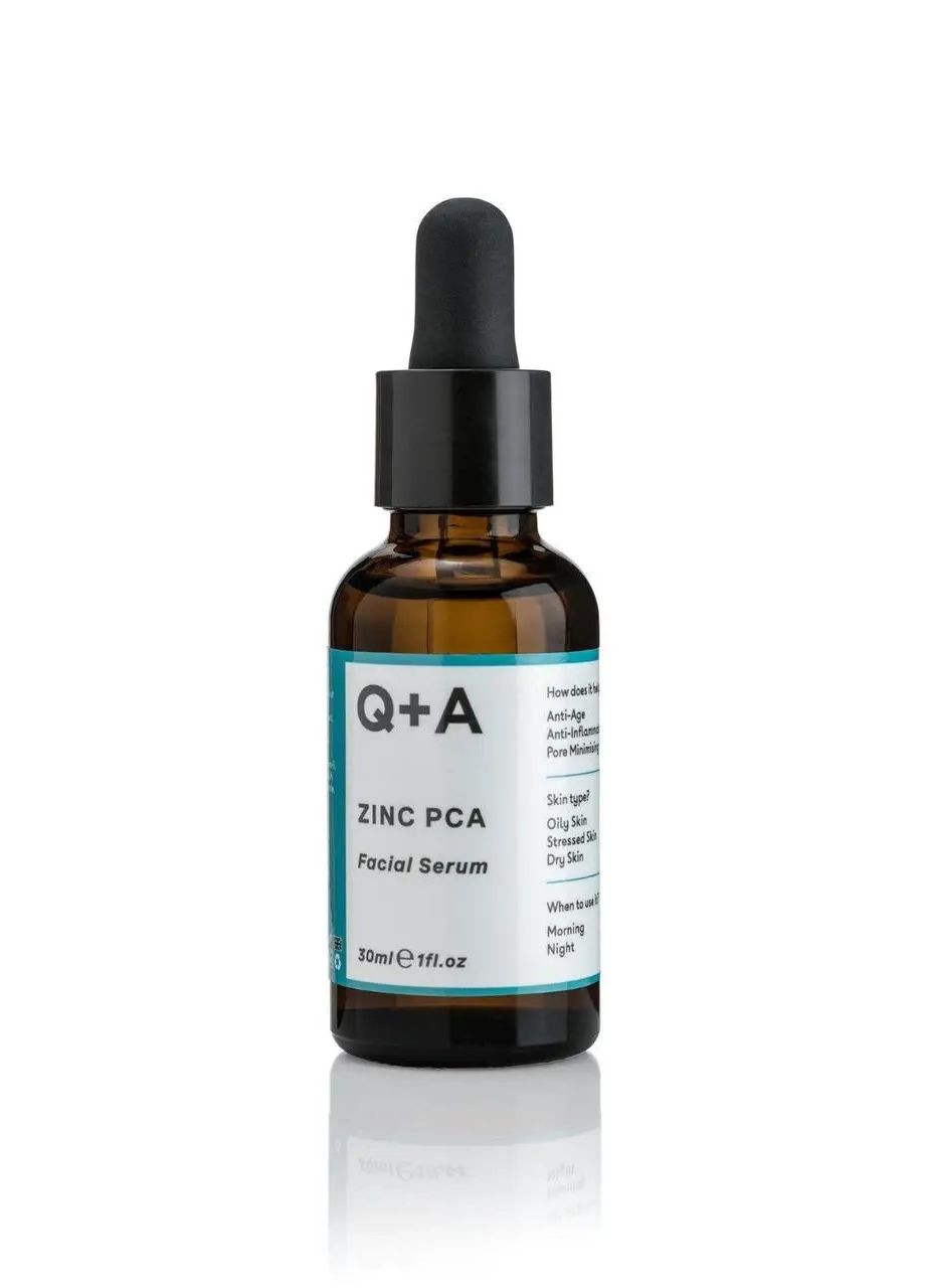 Сыворотка для лица с цинком Zinc PCA Facial Serum 30ml Q+A (272798629)