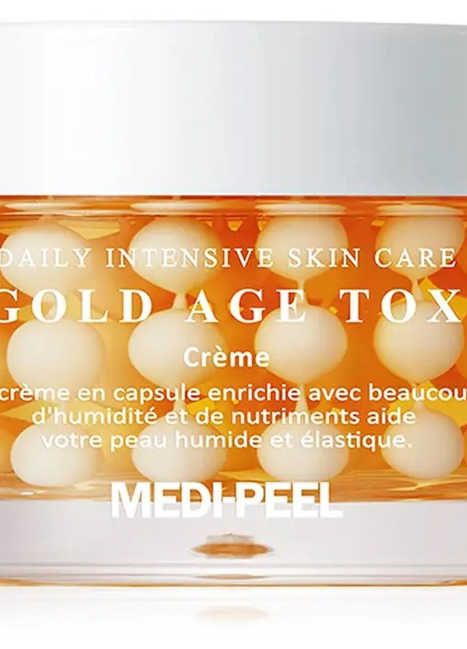 Крем для обличчя антивіковий капсульний з екстрактом золотого шовкопряду MEDI-PEEL Gold Age Tox Cream 50ml Medi Peel (272798614)