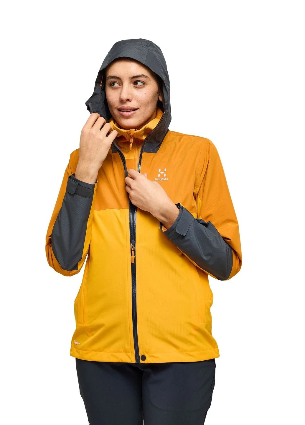 Жовта куртка Haglofs