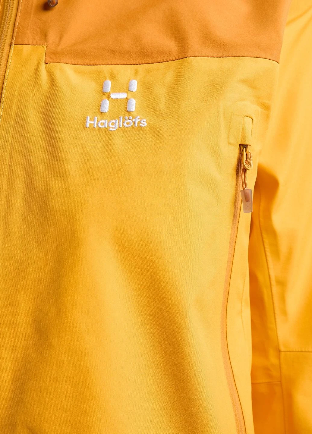 Жовта куртка Haglofs