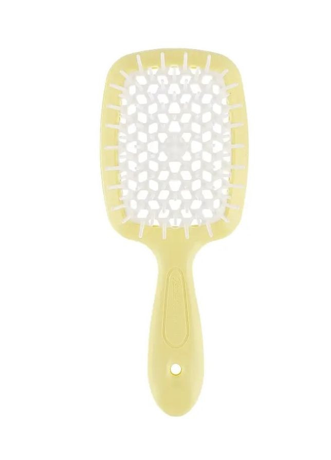 Расческа для волос Superbrush small Желтый с белым Janeke (272798623)