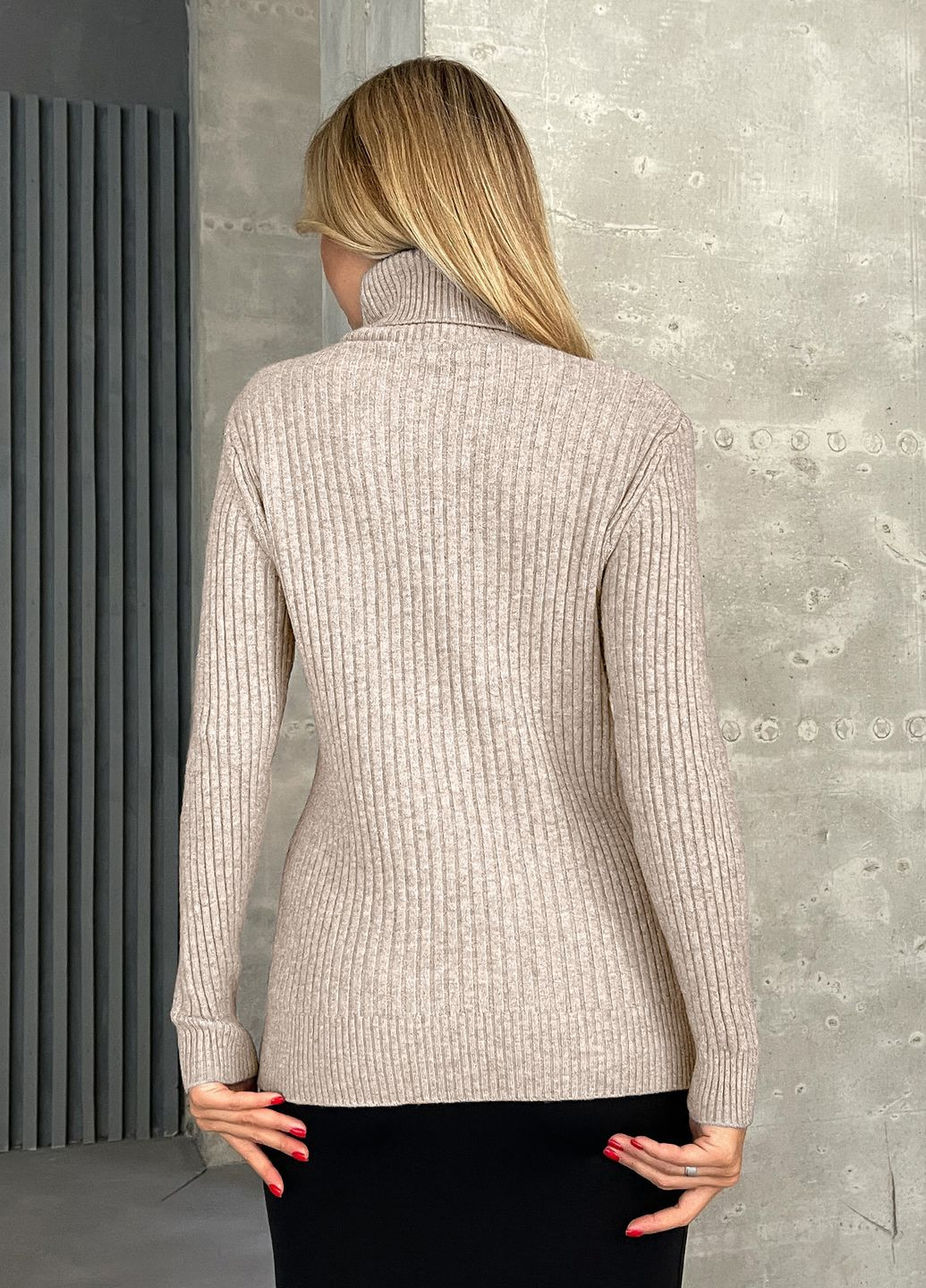 Бежевий зимовий светри ISSA PLUS WN20-575