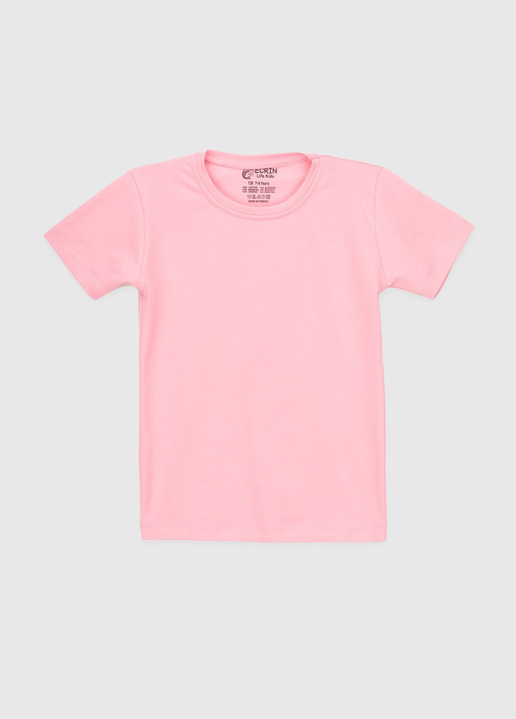 Розовая демисезонная футболка Ecrin