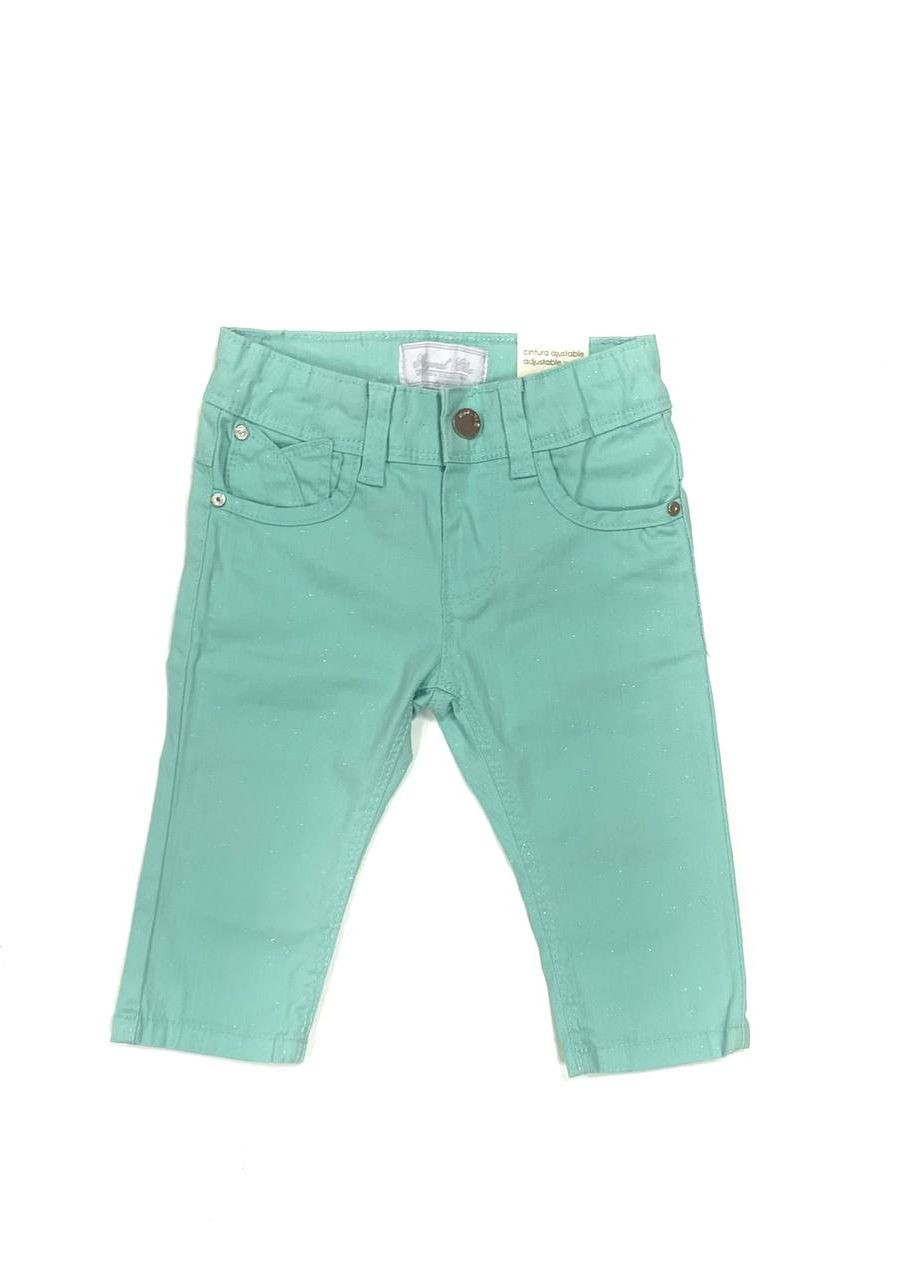 Бирюзовые джинсы Mayoral