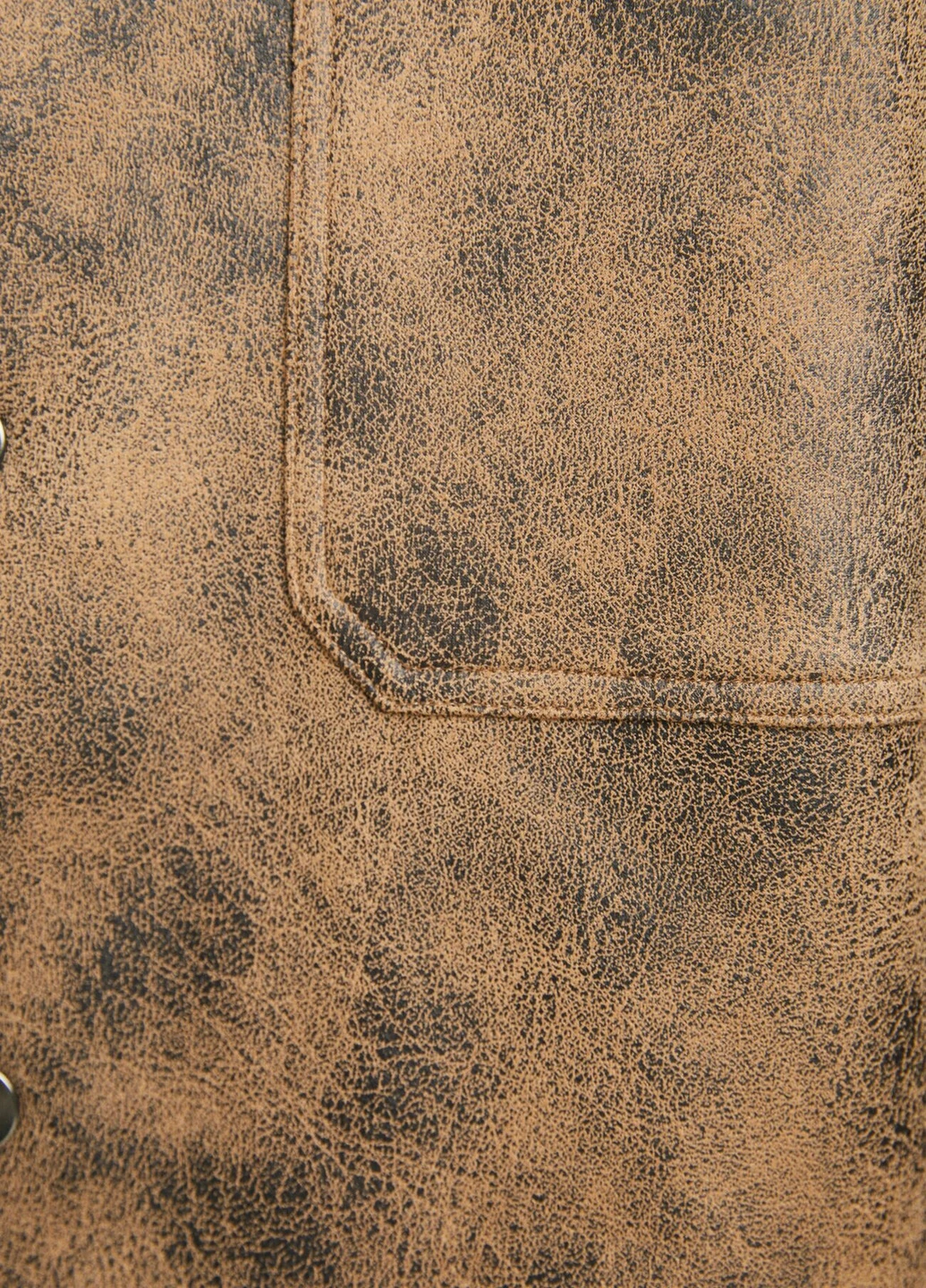 Коричневая демисезонная куртка Bershka