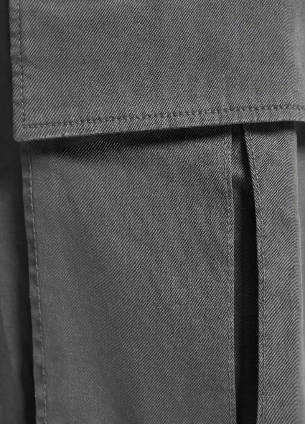 Серые повседневный демисезонные брюки Bershka