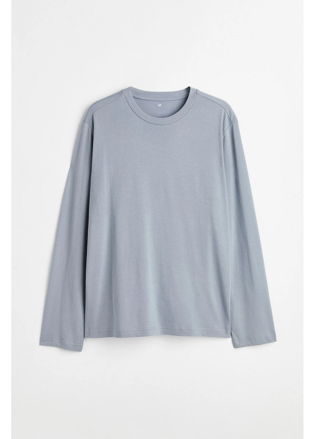 Лонгслів H&M темно-блакитний кежуали