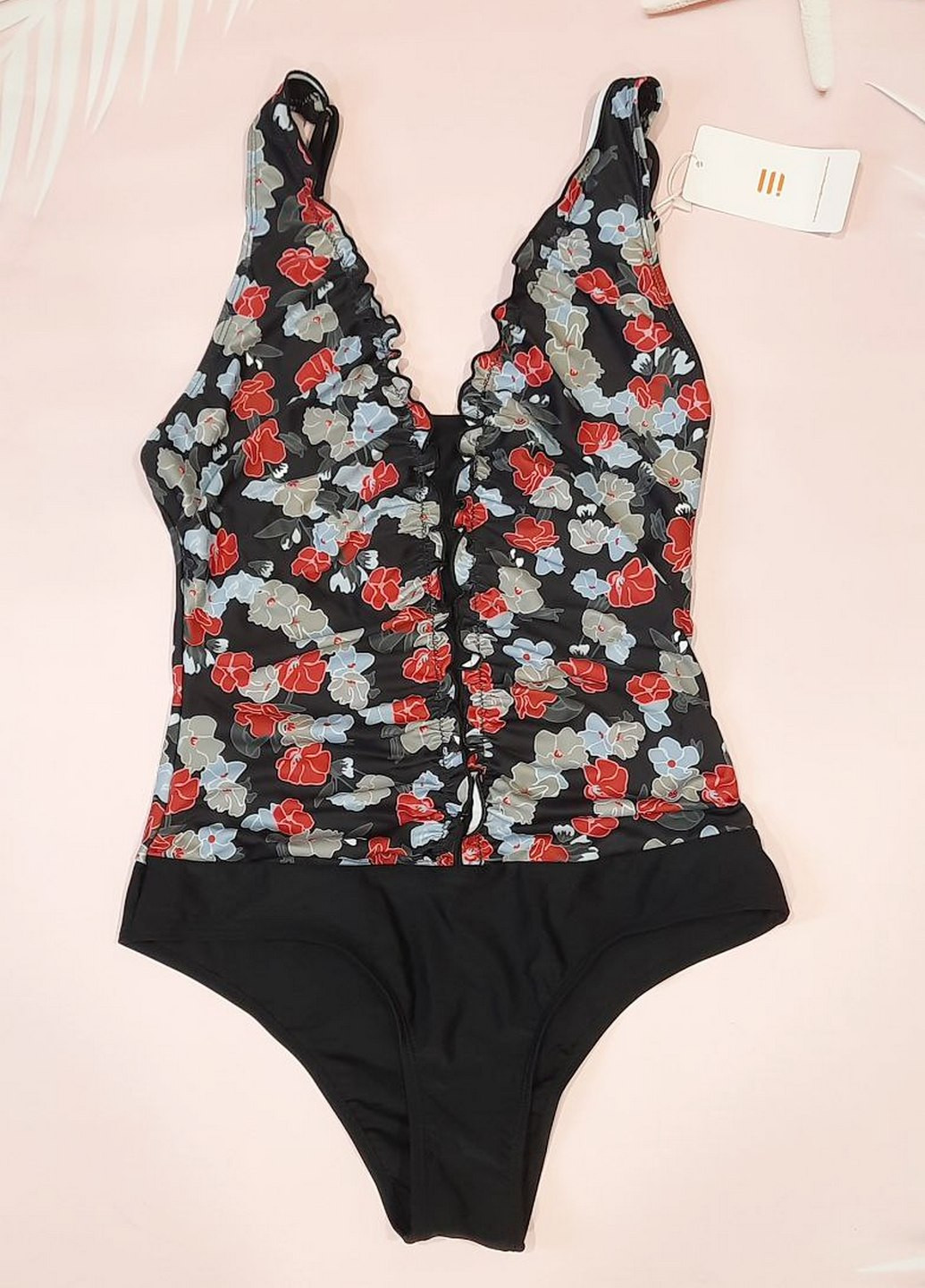 Комбинированный купальник No Brand