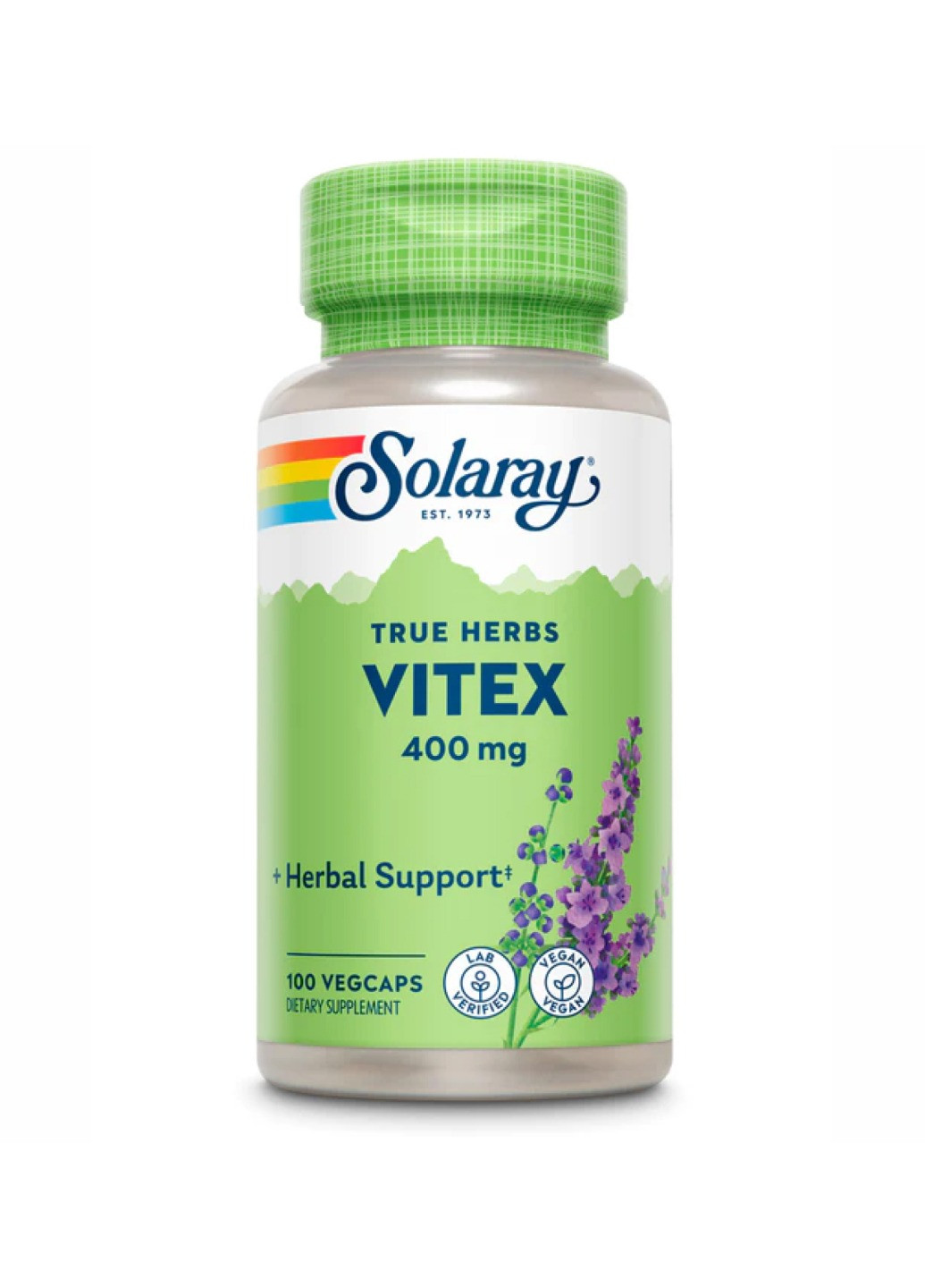 Экстракт авраамового дерева Vitex Berry Extract 400mg - 100 vcaps Solaray (272820826)