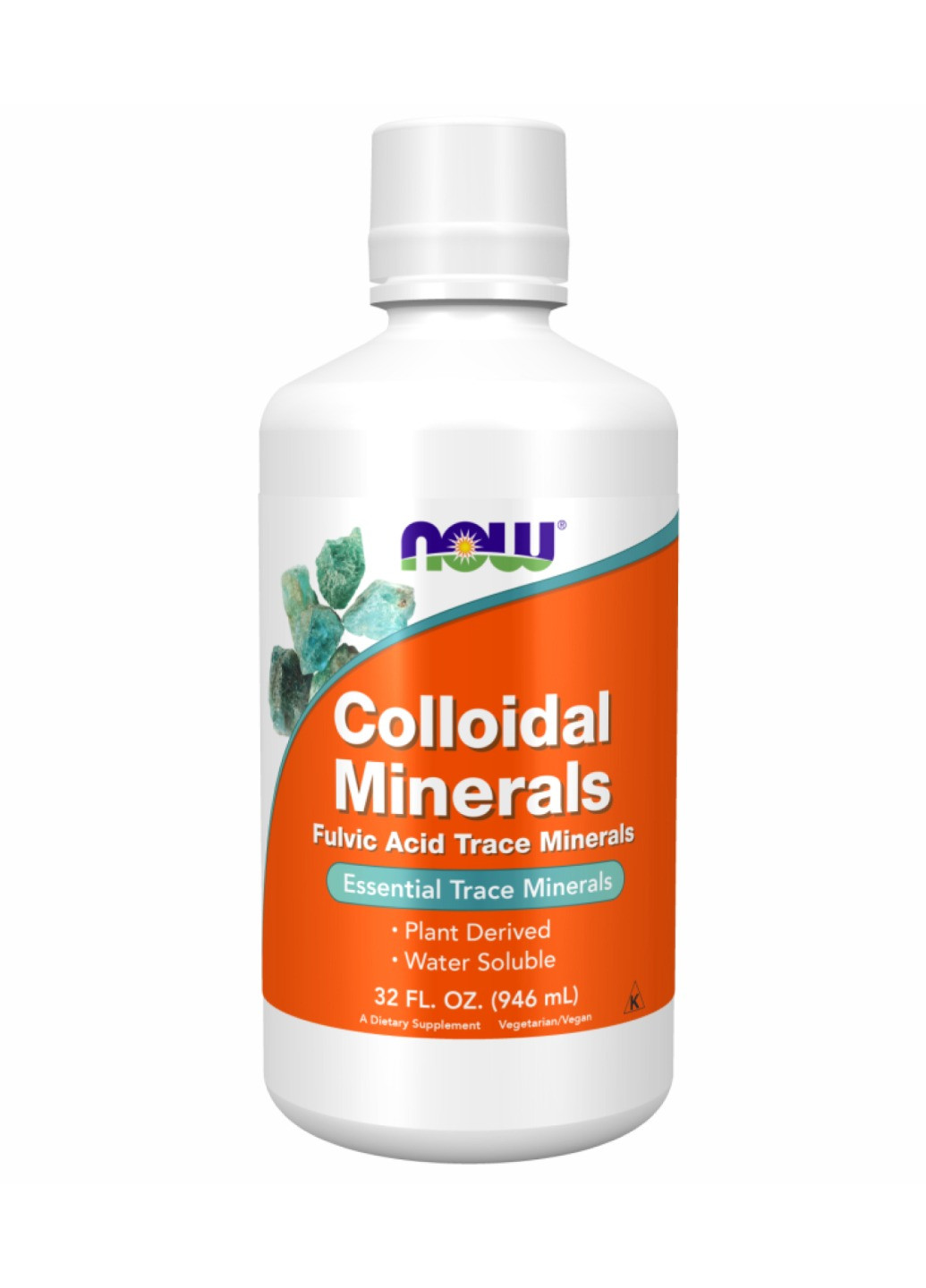 Колоїдні мінерали Colloidal Minerals Liquid - 32oz Now Foods (272820726)