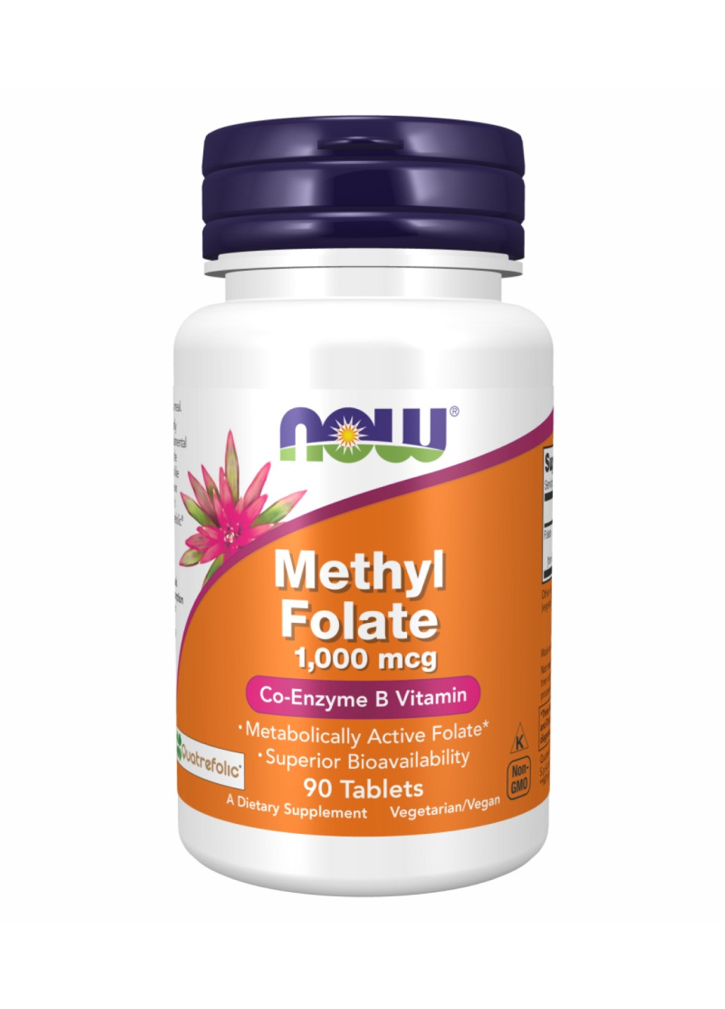 Фолиевая кислота Methyl Folate 1000mcg - 90 tabs Now Foods (272820745)