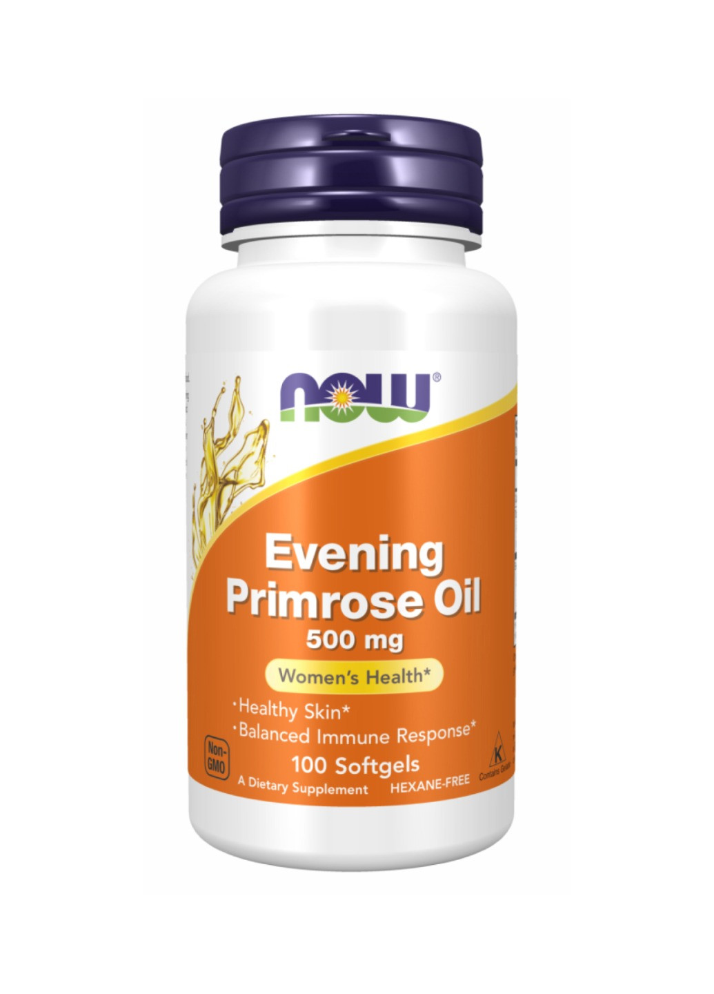 Олія примули вечірньої Evevning Primrose 500mg - 100 sgels Now Foods (272820698)
