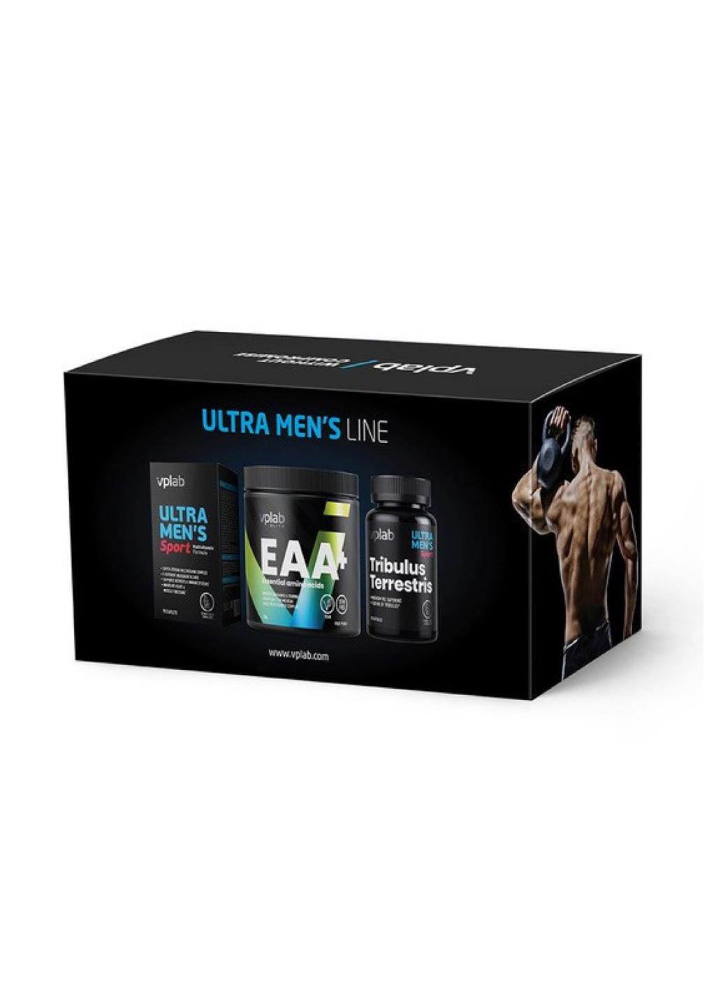 Подарунковий набор для мужчин Ultra Men's Power Box VPLab Nutrition (272820838)