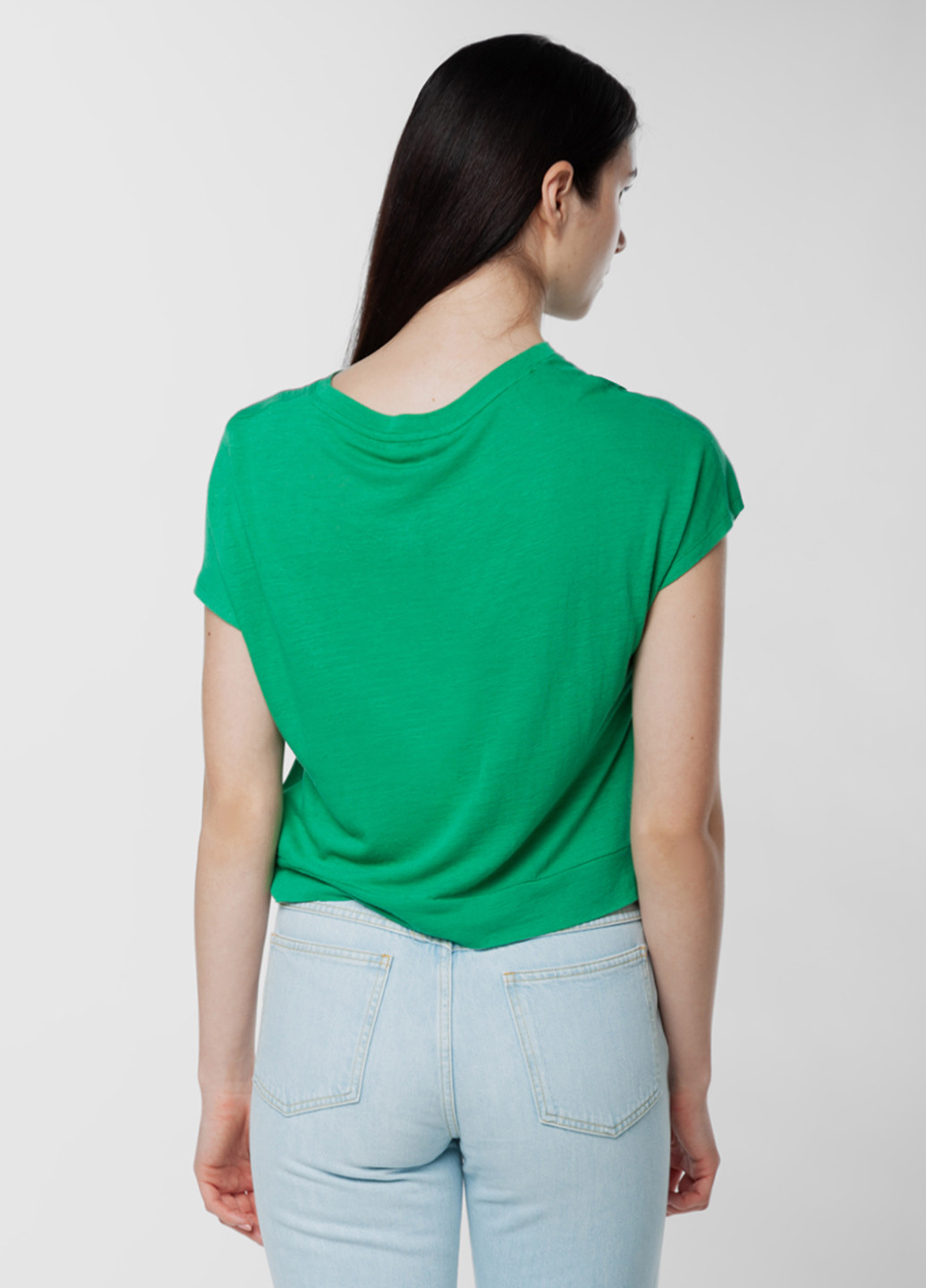Зеленая летняя футболка Suncoo