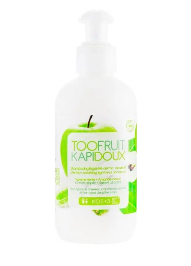 Шампунь зволожуючй легкий "Яблуко-мигдаль" Kapidoux Dermo-soothing Lightness Shampoo 200мл Toofruit (273041798)