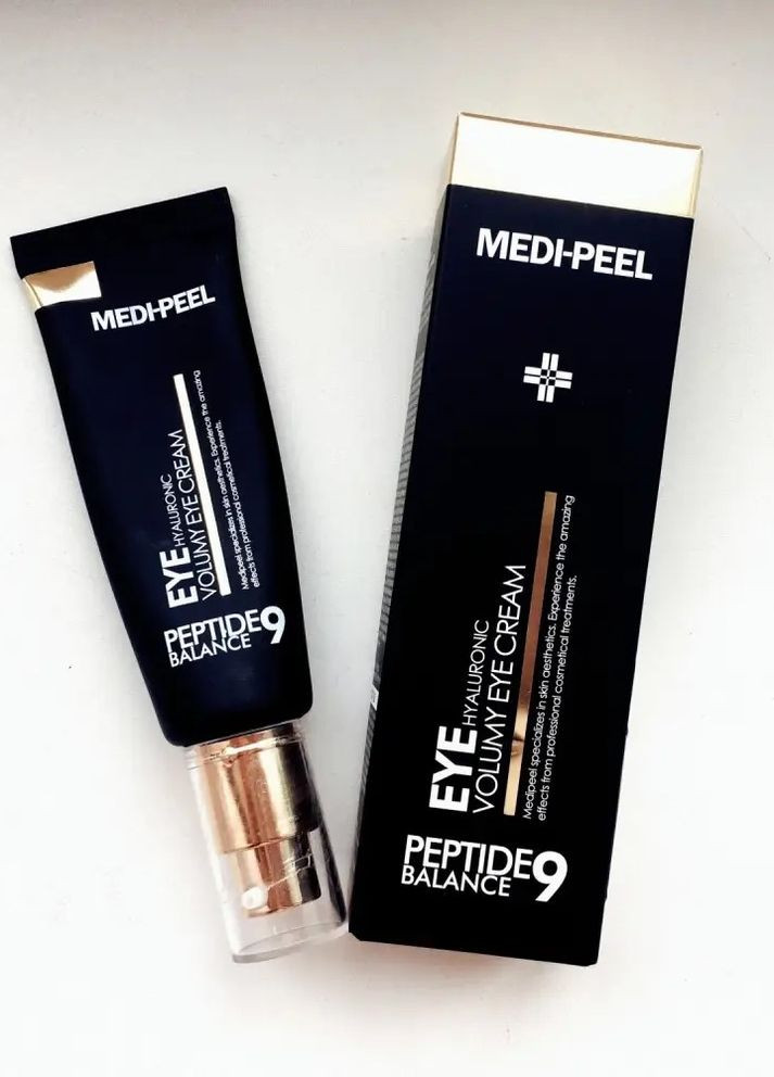 Омолаживающий крем для век с пептидами Medi-Peel Peptide Balance9 Eye Hyaluronic Volumy Eye Cream Medi Peel (273041816)