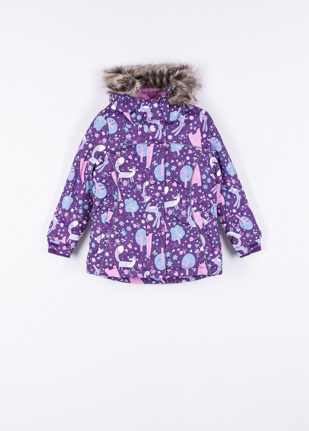 Комбінована зимня куртка Lemon