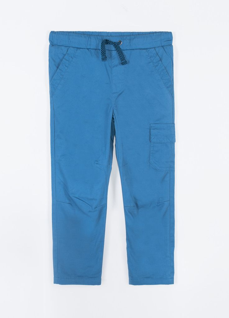 Светло-синие демисезонные брюки Coccodrillo