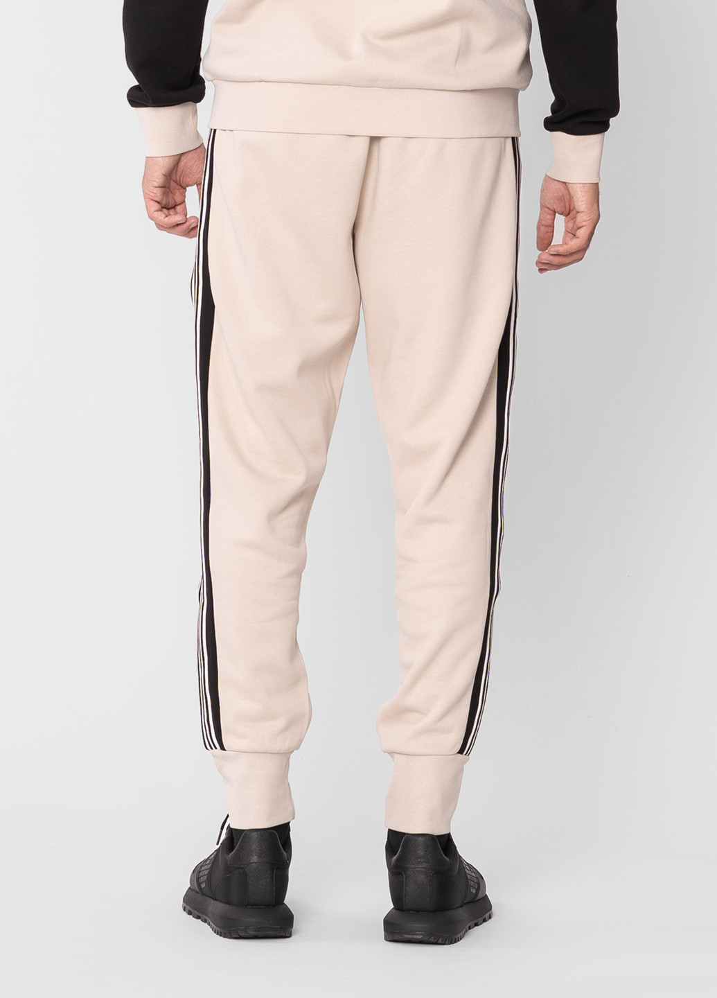 Бежевые кэжуал зимние брюки Emporio Armani