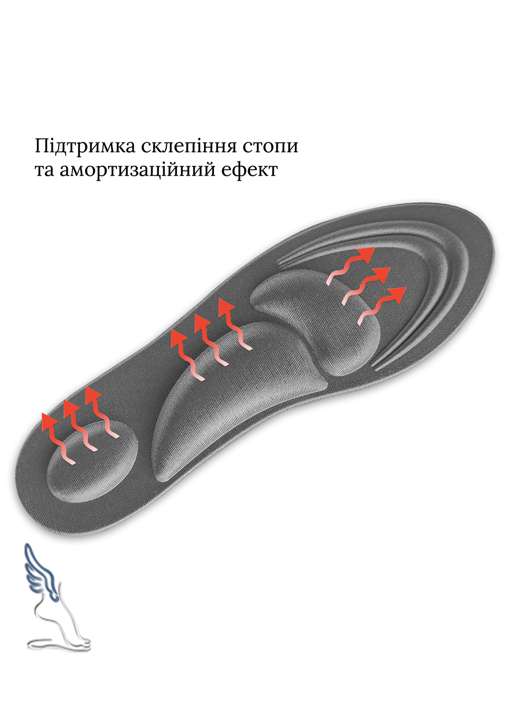 Устілки м'які на кожен день "Comfort insoles" No Brand (273412342)