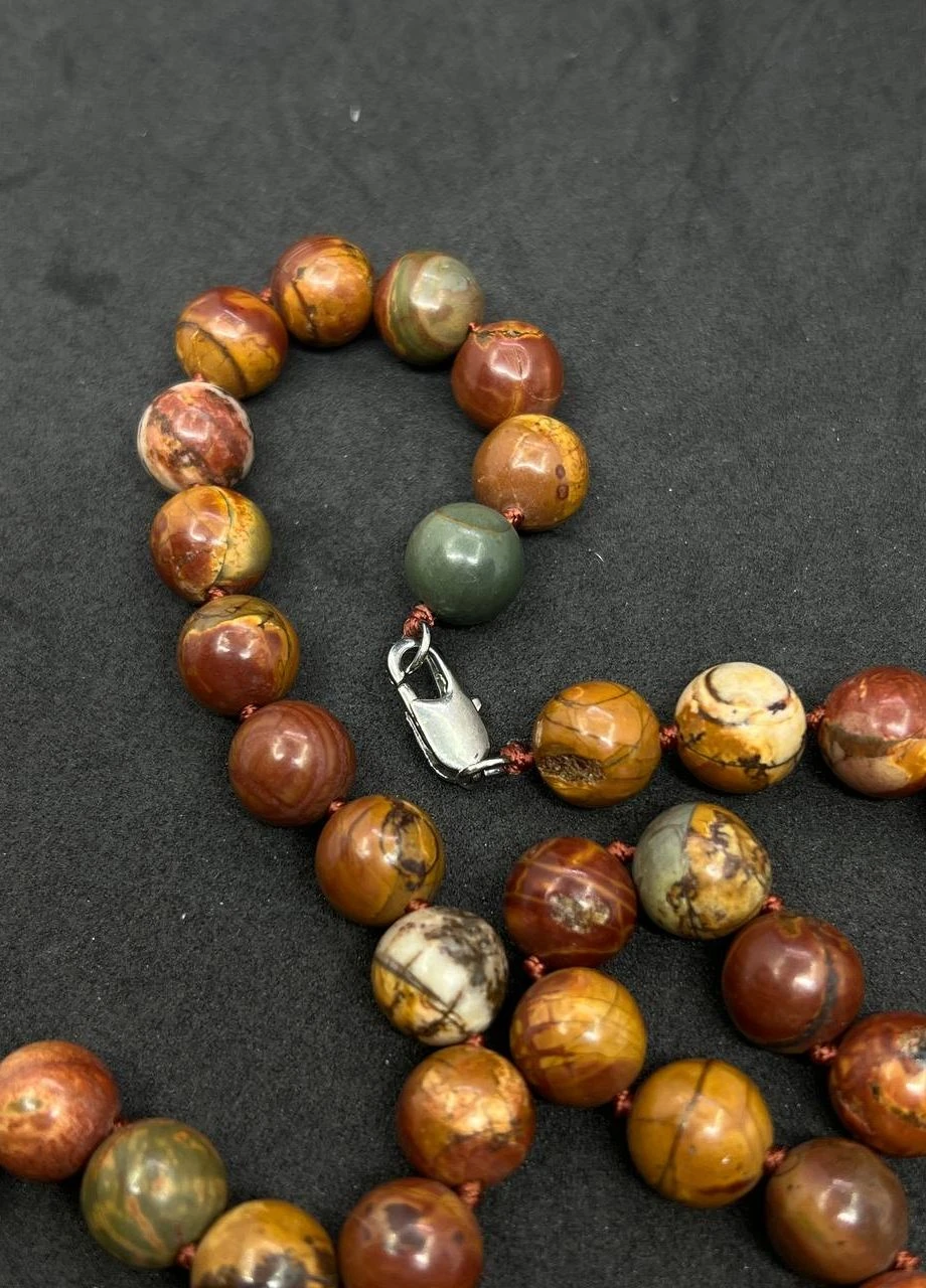 Намисто Яшма 44 см No Brand (273425347)
